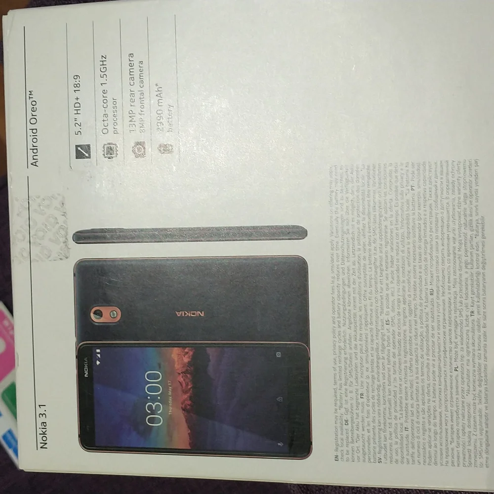 *NEW* Nokia 3.1 for Europe & 3G in US